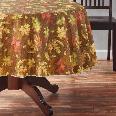 Round Table Cloth With 6" Fall